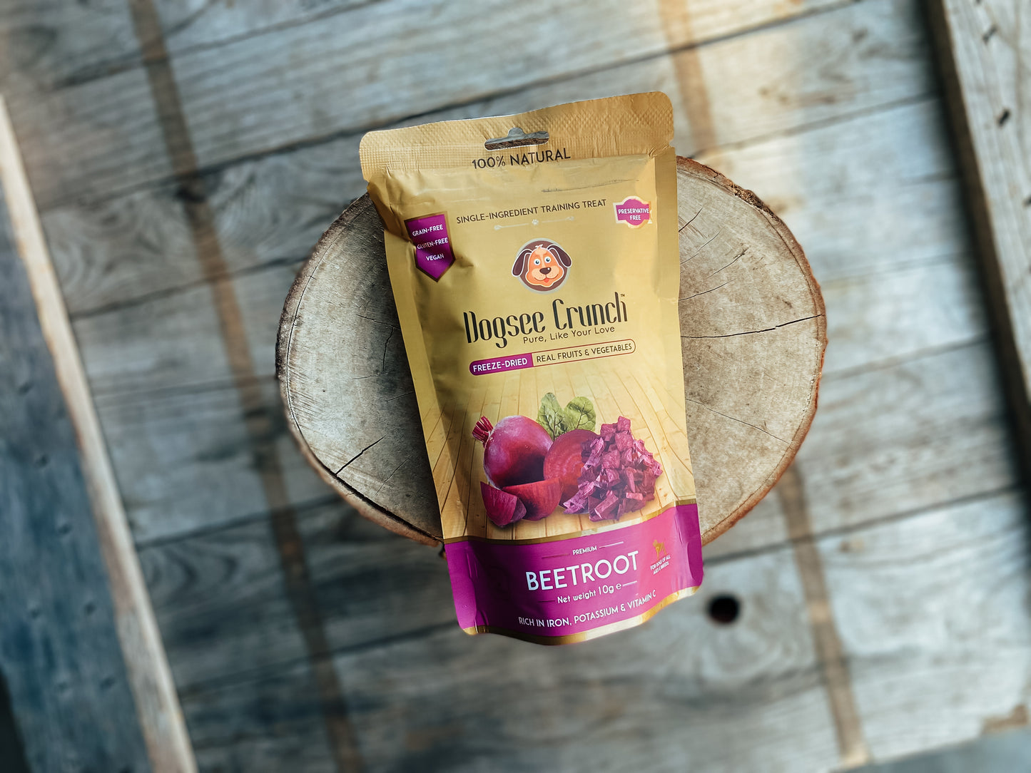 Dogsee Crunch Freeze Dried Beetroot