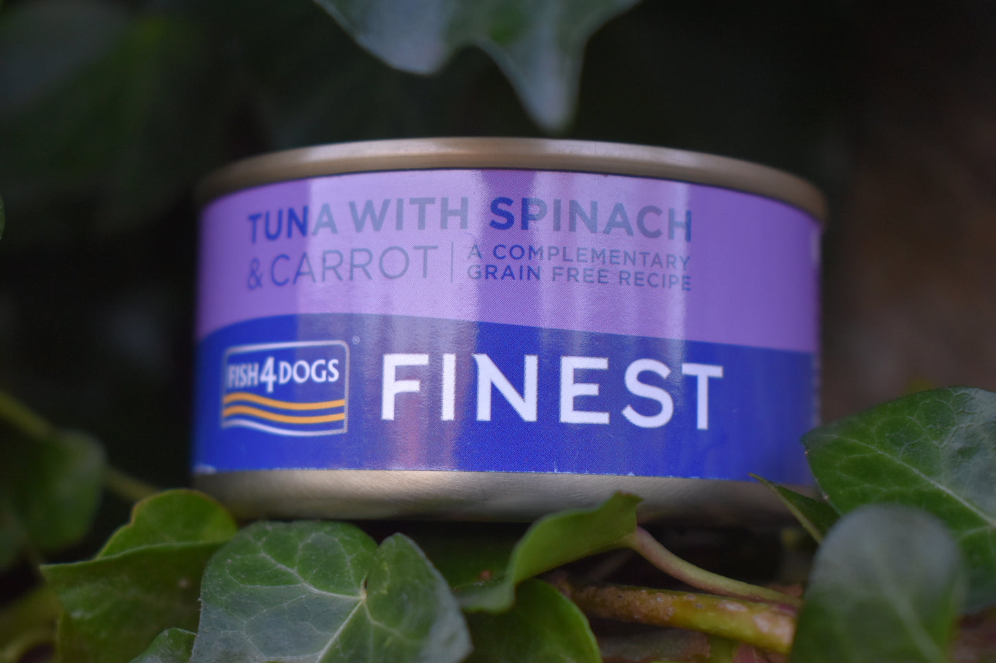 Fish4dogs Finest Tuna With Carrot & Spinach 85g