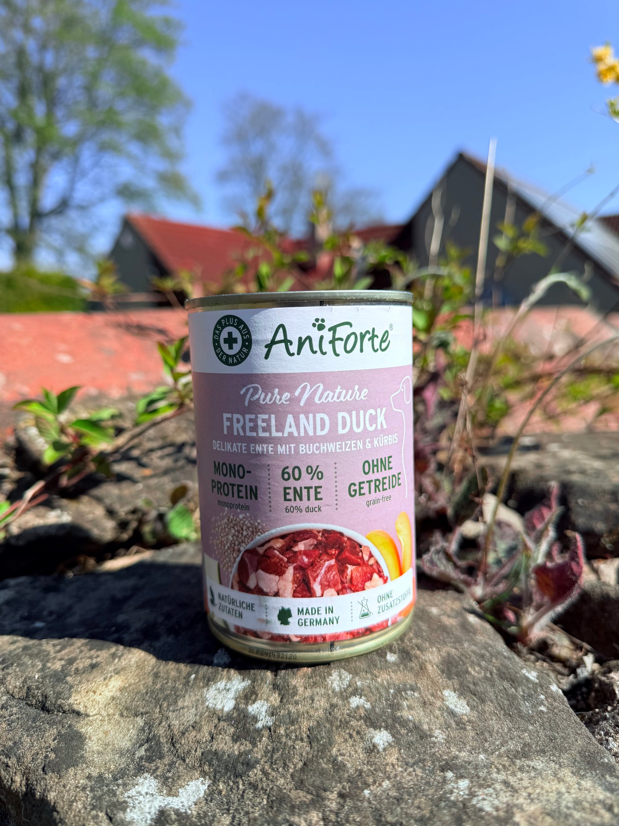 Aniforte Freeland Duck Single Protein Wet Food 400g - Bodhi &amp; The Birchtree