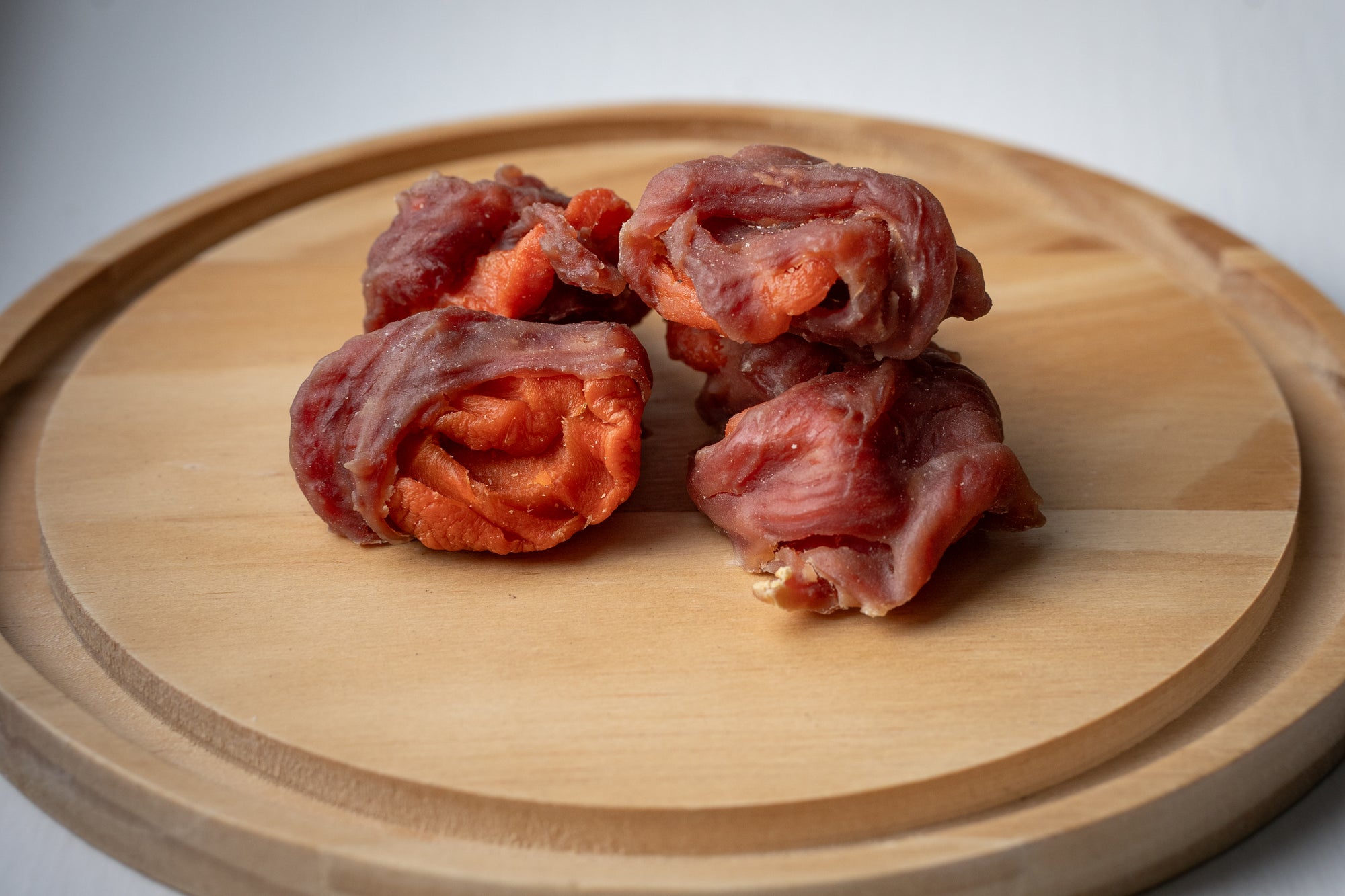 Carrot Chunks Wrapped In Duck - Bodhi &amp; The Birchtree
