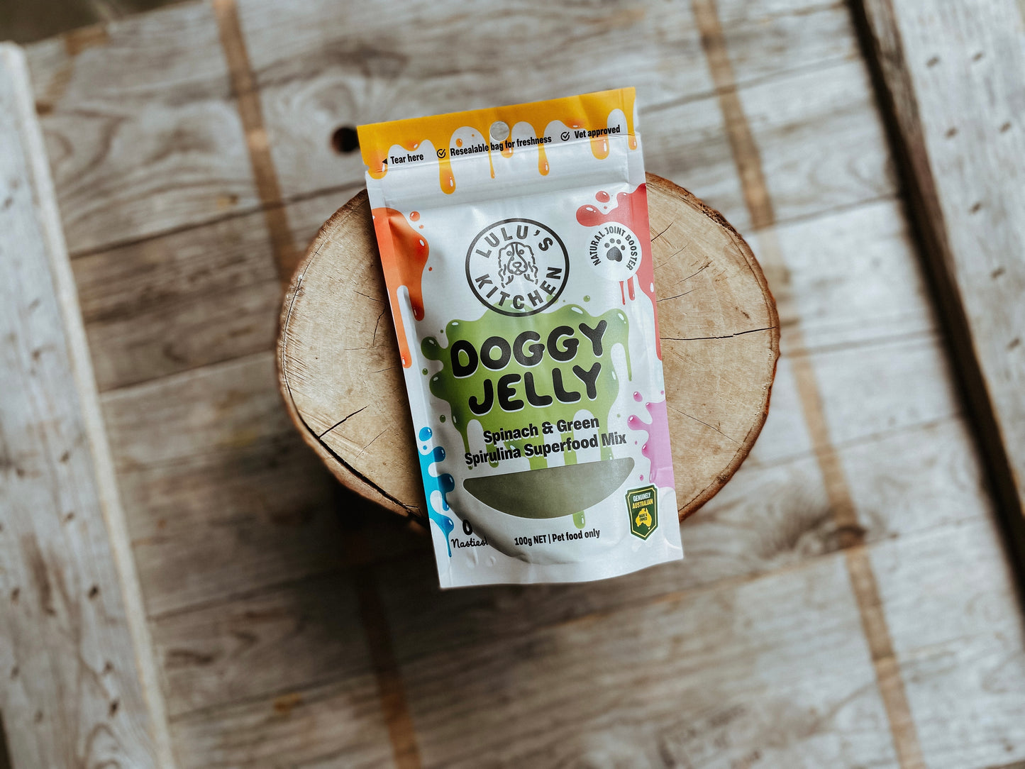 Spinach & Green Spirulina Superfood Jelly