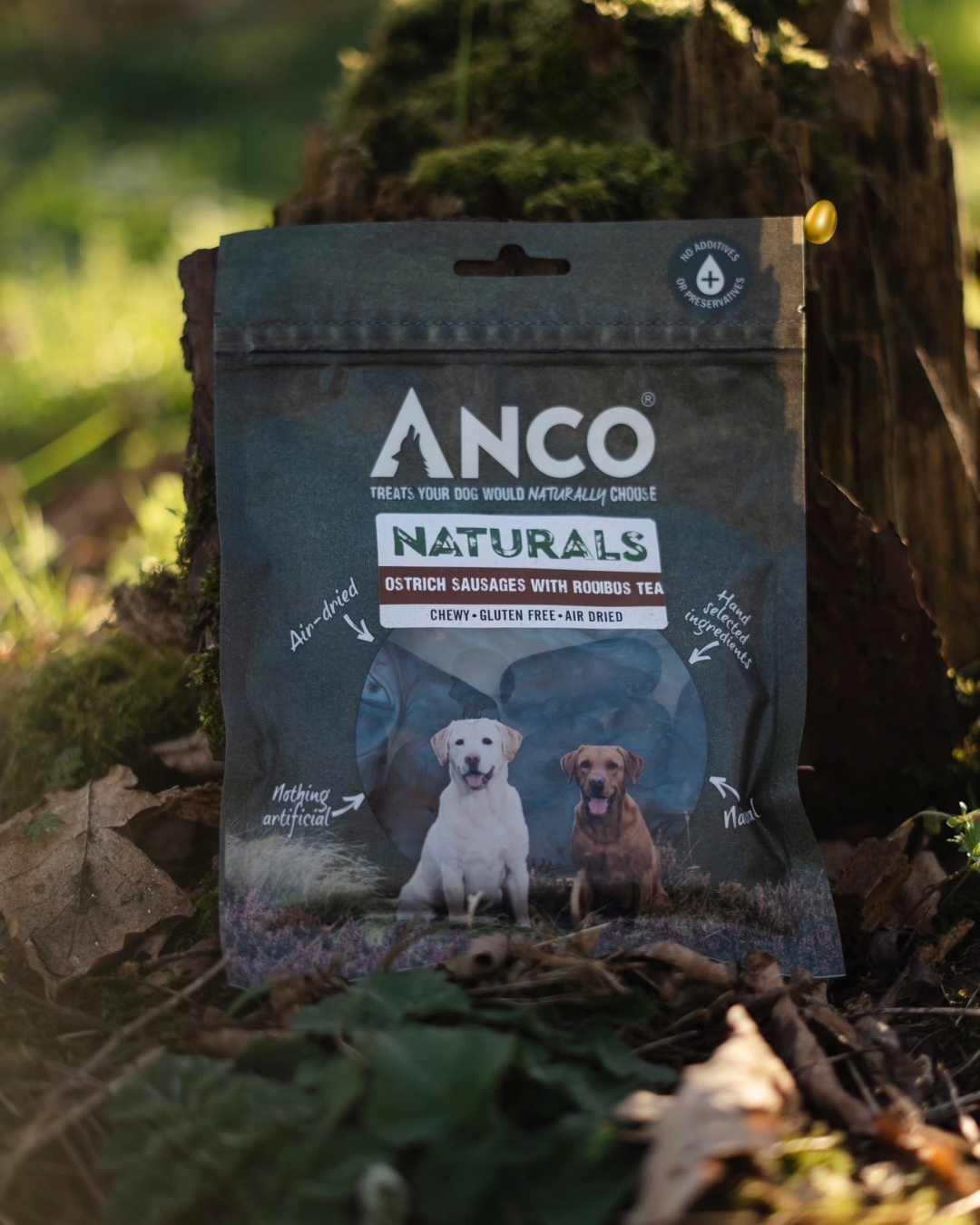 Anco Ostrich Sausages With Rooibos 85g - Bodhi & The Birchtree