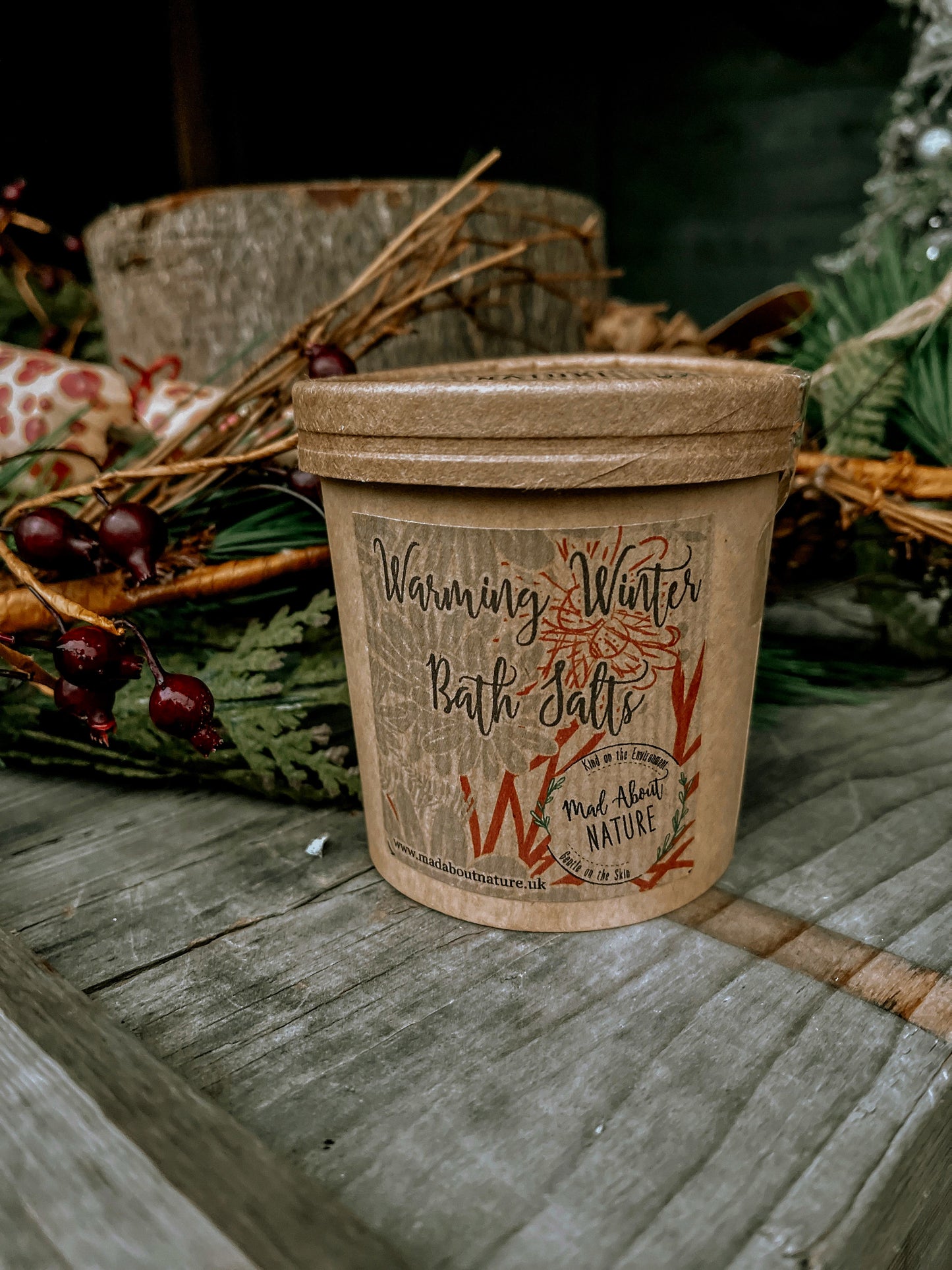 Mad About Nature Winter Warming Bath Salts