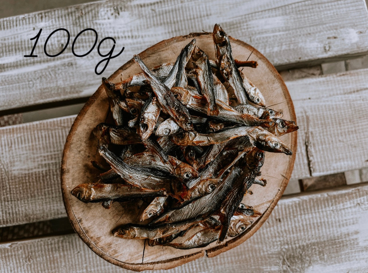 Dried Baltic Sprats in the Bodhi & the Birchtree pick n' mix selection