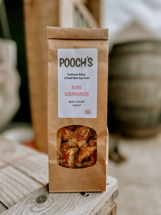 Pooch’s Pork Scratchings (Grain/Gluten Free)